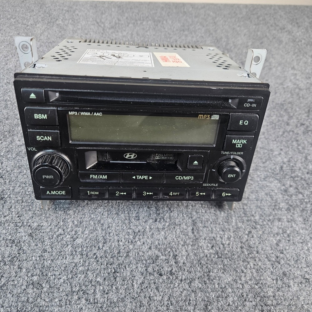 Hyundai OEM‎ Car Stereo CD MP3 Cassette Player Radio 96180-2E100 HMP-280JML